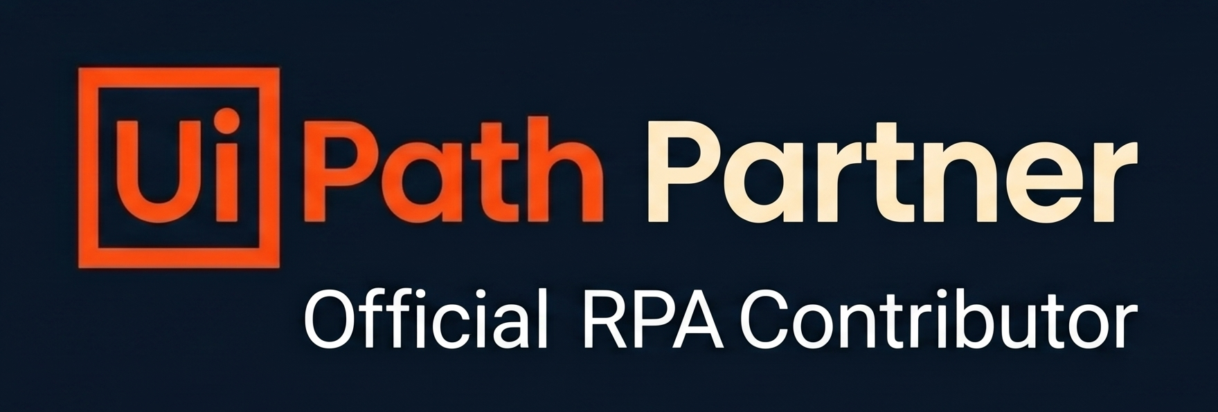 UiPath Partner – Official RPA Contributor
